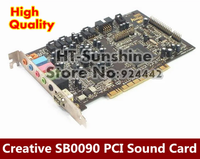 Оригинальная разборка для креативного звукового бластера Audigy SB0090 PCI 5 1 звуковая