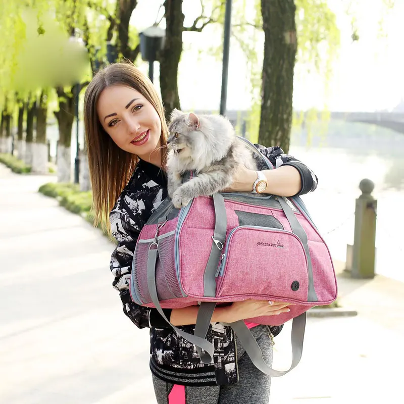 DannyKarl сумка для переноски автомобиля рюкзак собак путешествий Оксфорд пакет