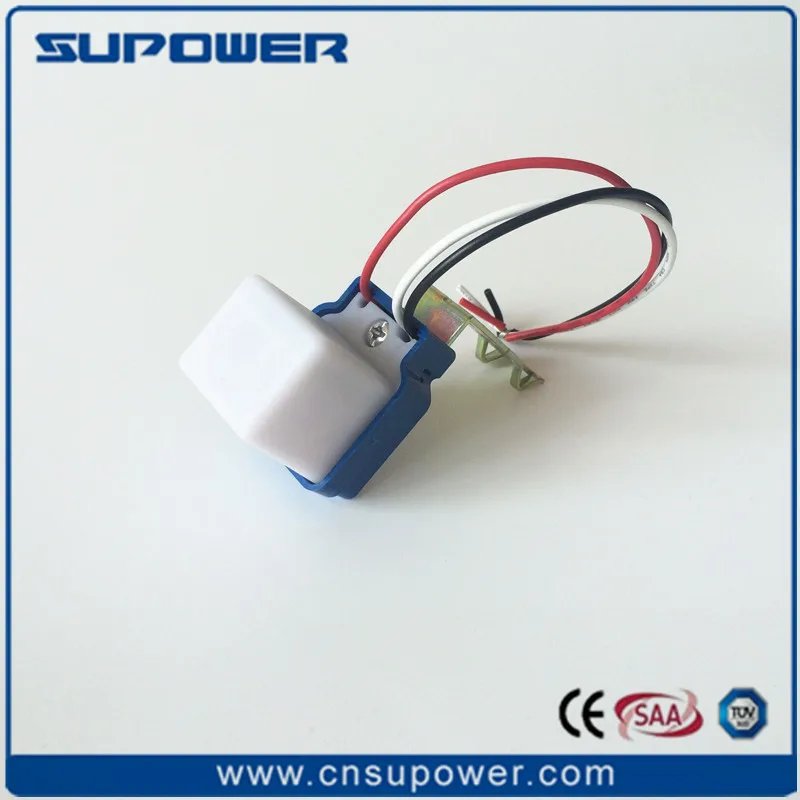 2 шт. переключатель автоматический вкл. Выкл. Фотоэлемент уличного света DC AC 220V 50