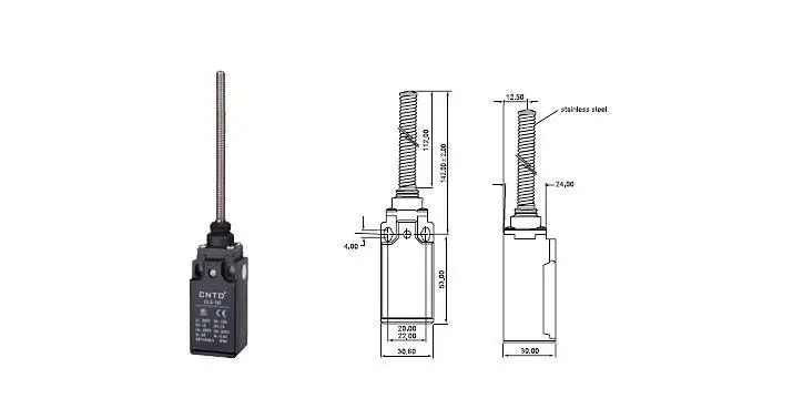 

4 шт./лот высокое качество оригинальный CNTD CLS-181 воблл рычаг Концевой выключатель/микро переключатель Ui 380V Ith 10A, экономичный и пластиковый тип