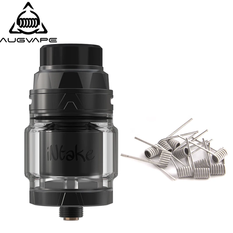 Augvape Впускной RTA бак 4,2 мл 24 мм с одной катушкой, максимальная емкость сока, герметичность, 510 нить, Атомайзеры для электронных сигарет RTA