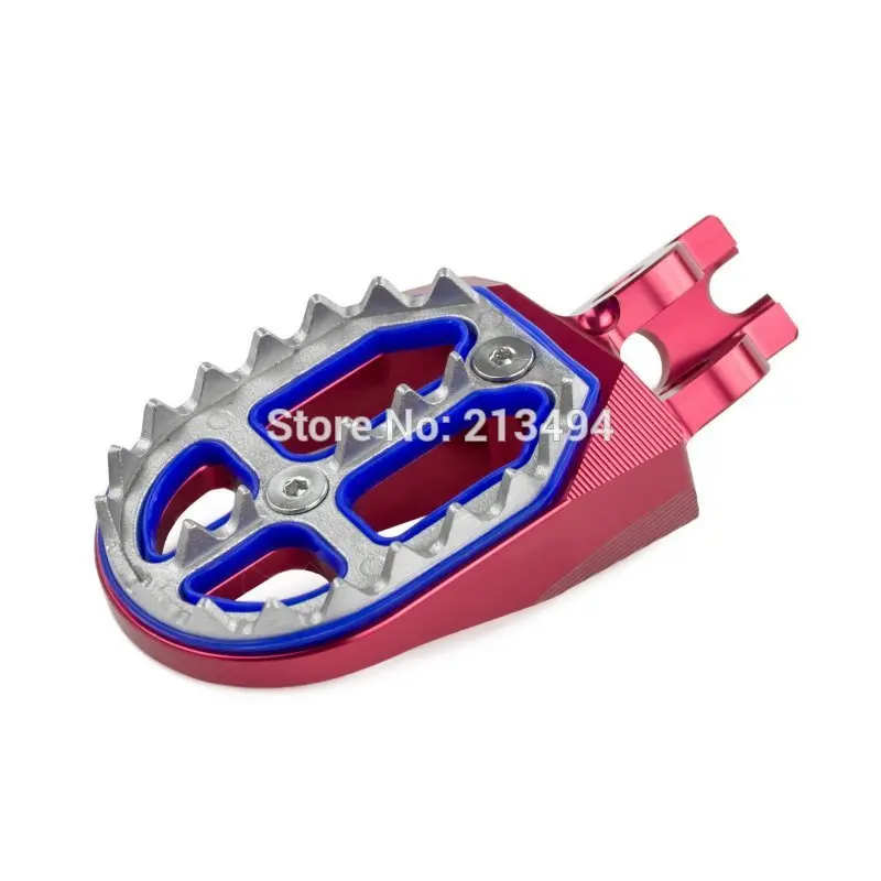 CNC Pro укус подножки для ног Honda CRF250R CRF450R CRF150R CRF250L/M CR125R CR250R CRF250X CRF450X|Подставки под