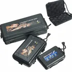 Черный пластиковый фонарик Jiguoor, размер S M L XL, чехол для хранения инструментов 18650, 14500, светодиодный фонарь для кемпинга, походов