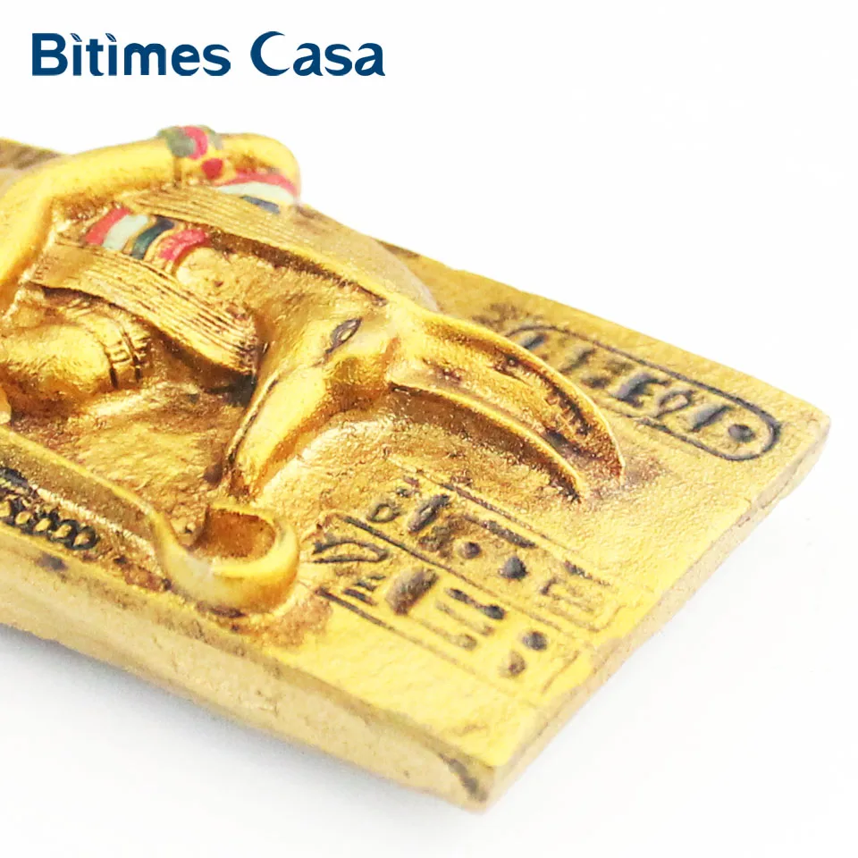 Bitimes 3 шт. 3D магниты на холодильник сувениры для путешествий магниты в египетском стиле культура Клеопатра магнитная наклейка на холодильник Aimant