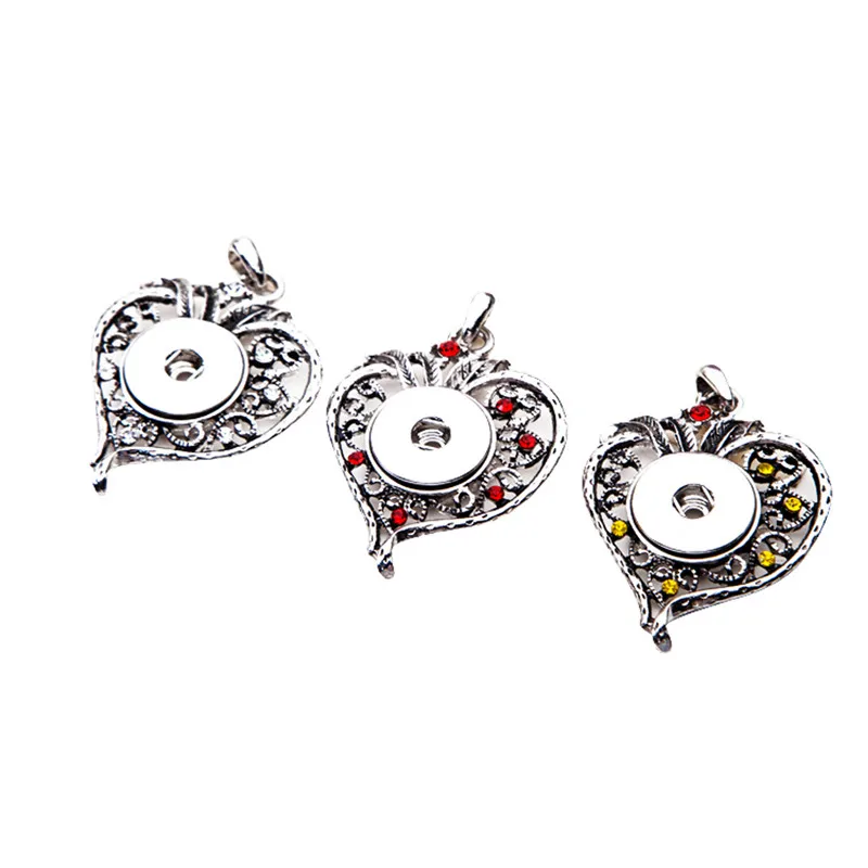 Женское винтажное ожерелье с подвеской в виде пуговицы 18 мм | Украшения и