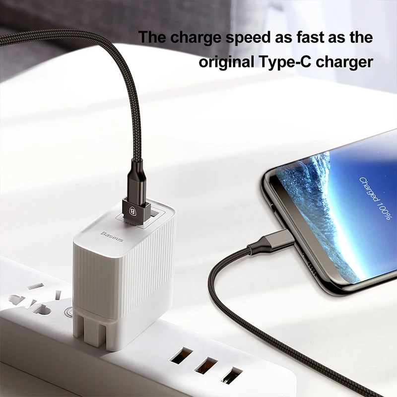 Baseus USB папа к Type C Женский адаптер OTG комбинезон для Samsung S9 Plus Macbook Xiaomi mi max 3 кабель