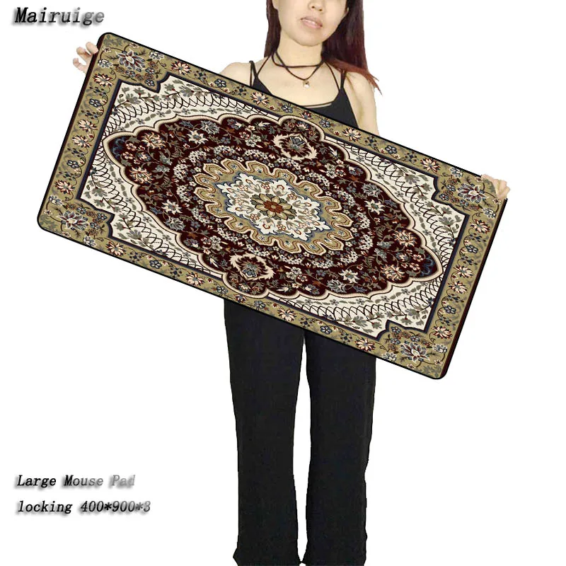 

Mairuige Persian Carpet Gaming Rubber Computer Large Mouse Pads Laptop Keyboard Mat for League of Legends LOL Free Shipping