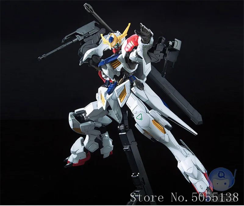 Bandai Gundam модели в наличии на складе сборе 56825 ТВ 01 ASW G 08 Barbatos 1/100 робот Гандам
