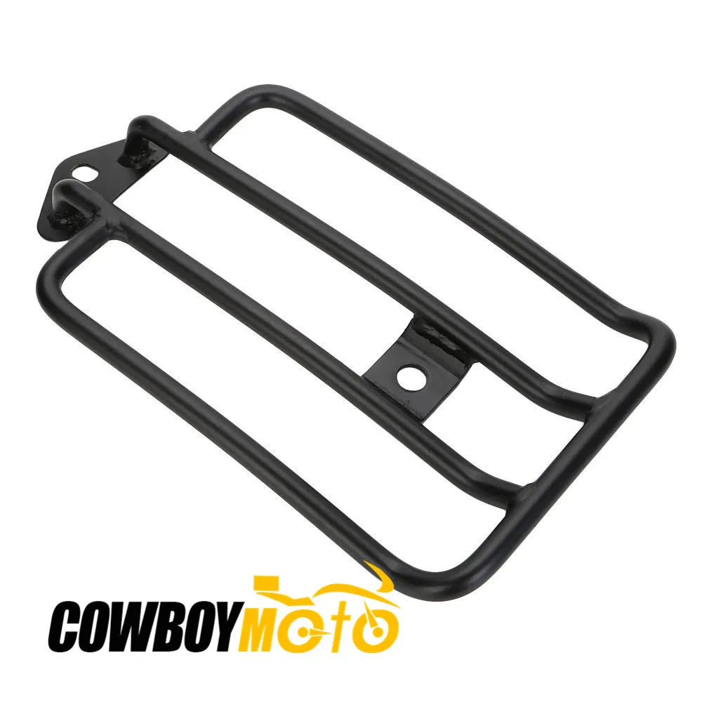 Черный мотоцикл Solo сиденье багажная стойка для Harley Sportster XL 883 1200 XL883 XL1200 2004-2019 2014 2013