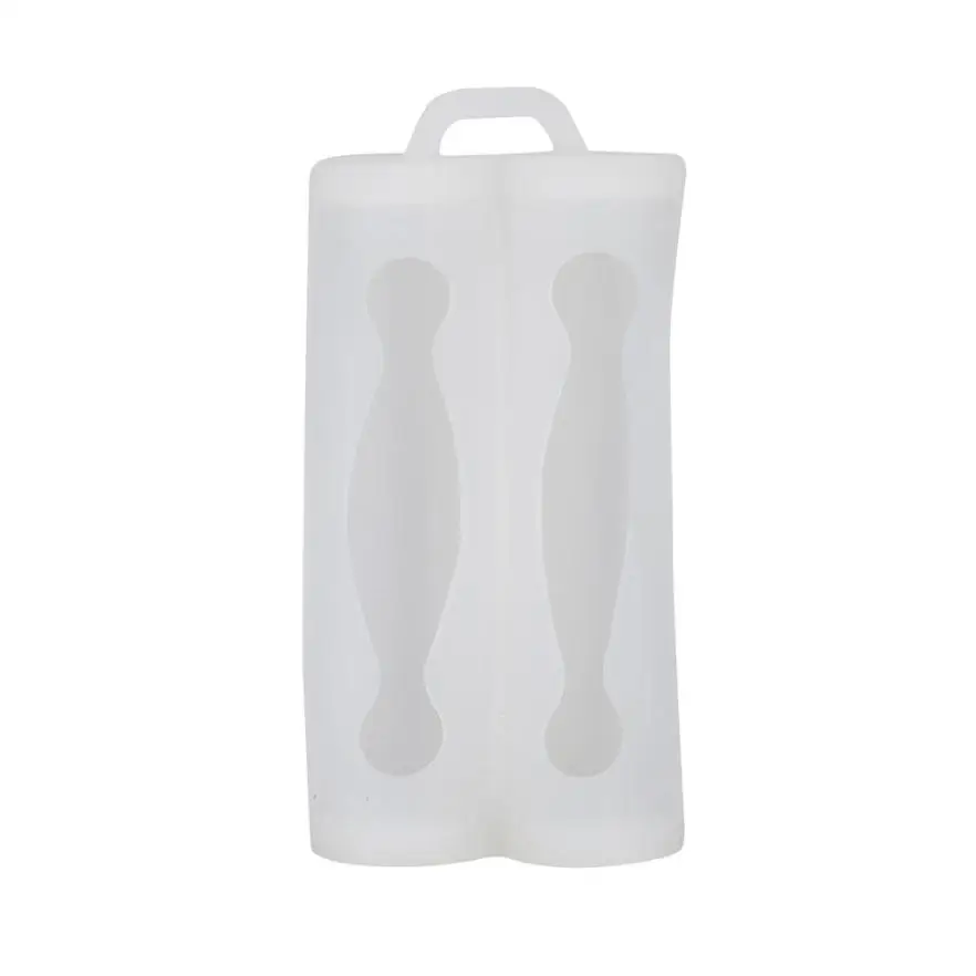 100 шт./лот оптовая продажа двойная батарея 18650 защитный силиконовый гелевый Чехол