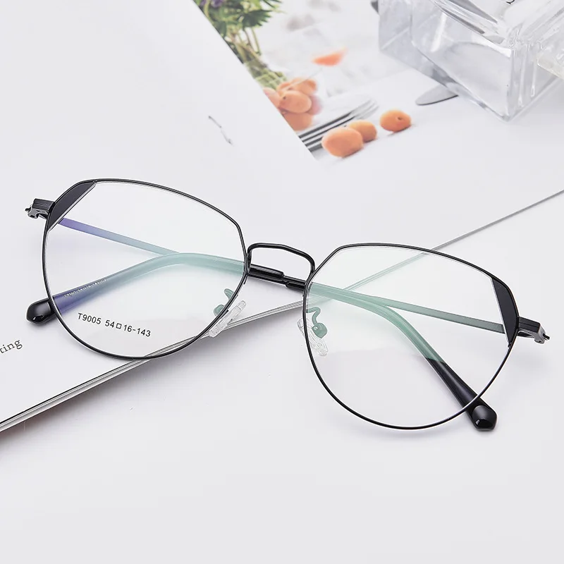 C2 black Модные ультралегкие корейские очки женские компьютерные очки для чтения удобные оптические прозрачные очки для мужчин PG0061 - Цвет оправы: C2 black