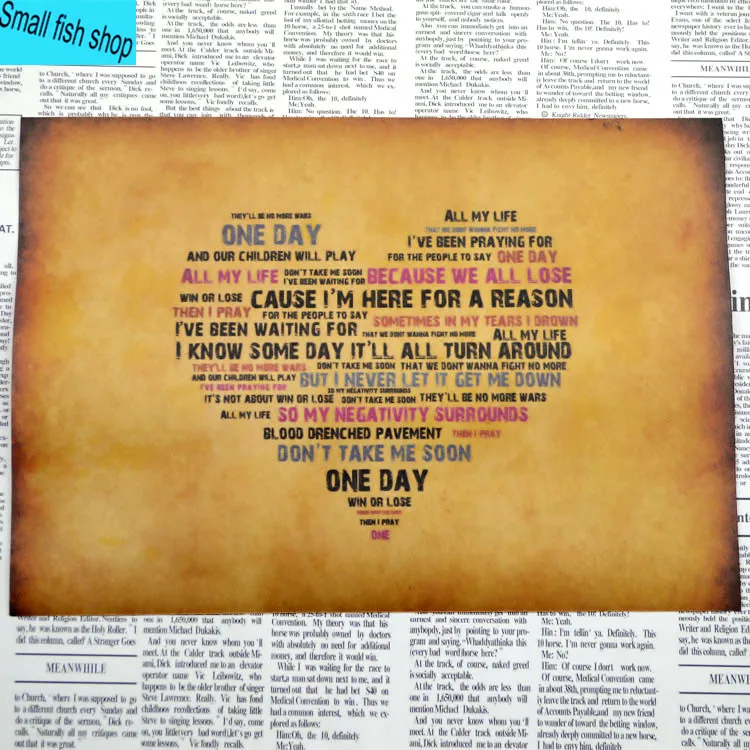 Один день плакат по мотивам фильма Анна хатэу Джим стирнесс украшение для дома