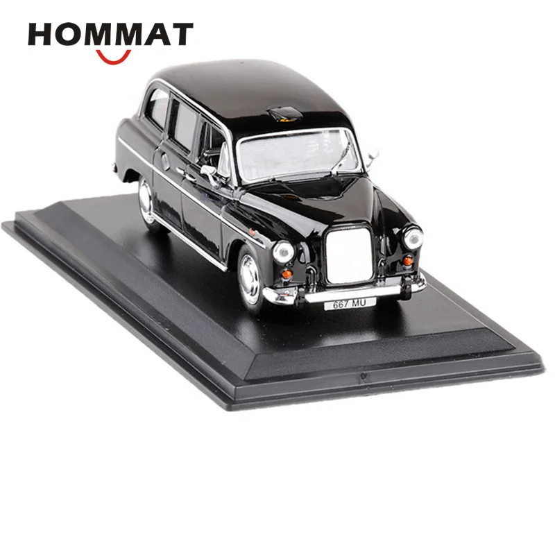 HOMMAT Симуляция 1:43 Винтажный Лондонский такси-кэб Austin FX4 1958 года из сплава литьевого модельного автомобиля коллекции игрушек Рождественский подарок