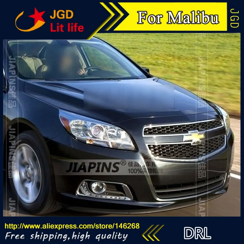 Бесплатная доставка! Дневные ходовые огни для Chevrolet Malibu 6000-2011 12 В 2013 k светодиодные