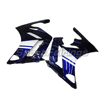 Пластик Полный обтекатели для Yamaha FJR 1300 07 08 09 10 11 мотоциклетный обтекатель abs комплект кузов капот, серебристый, голубой, набор для черного корпуса