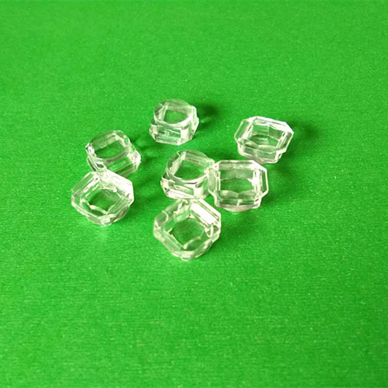 10 шт. шестигранные линзы для лампы 5050 SMD размер 10*9*4 мм матовая туманная