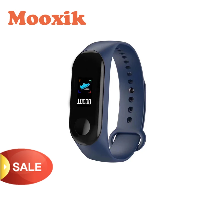 MOOXIK Бесплатная доставка DM3 фитнес трекер с монитором сердечного ритма smart watch