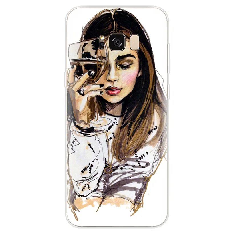 Мягкий чехол для Samsung Galaxy 2016 2017 2018 J3 J4 J5 J6 J7 силиконовый панда кошка Funda Q004 |