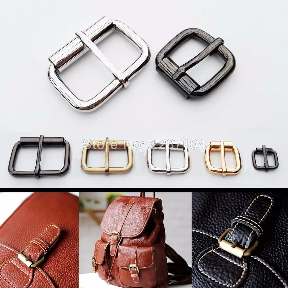 2 шт. металлические сверхпрочные ремешки для сумок и обуви|pin buckle|diy craft ringshoes decorations