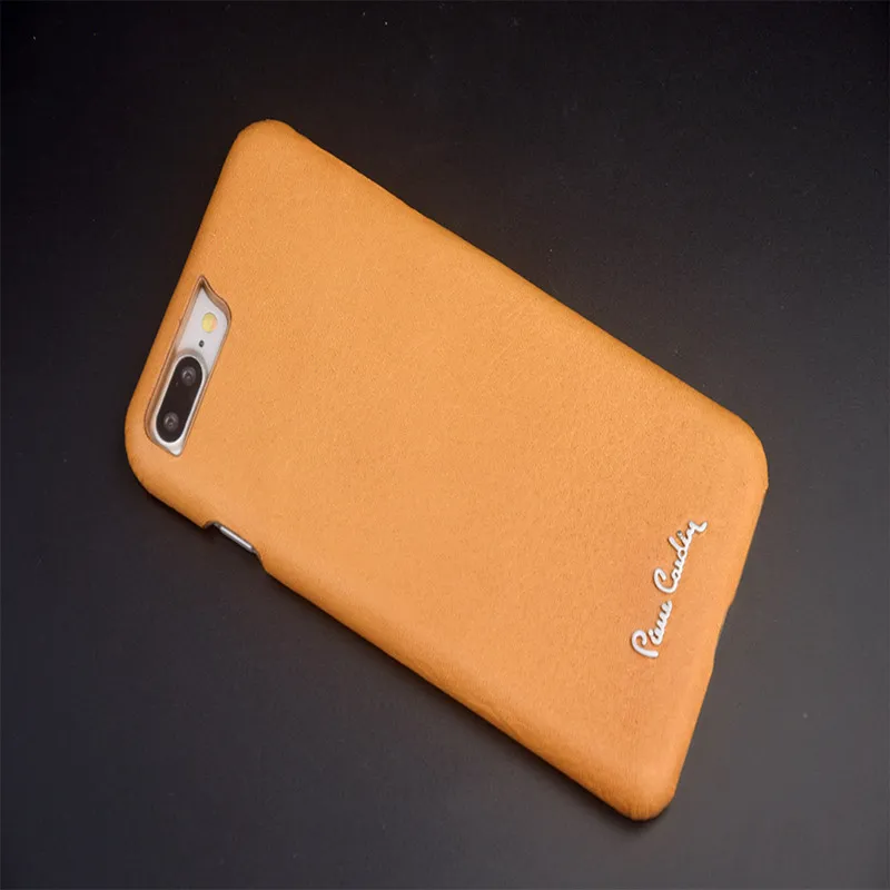Pierre Cardin роскошный высококачественный чехол из натуральной кожи для Apple iPhone 8/8 Plus с