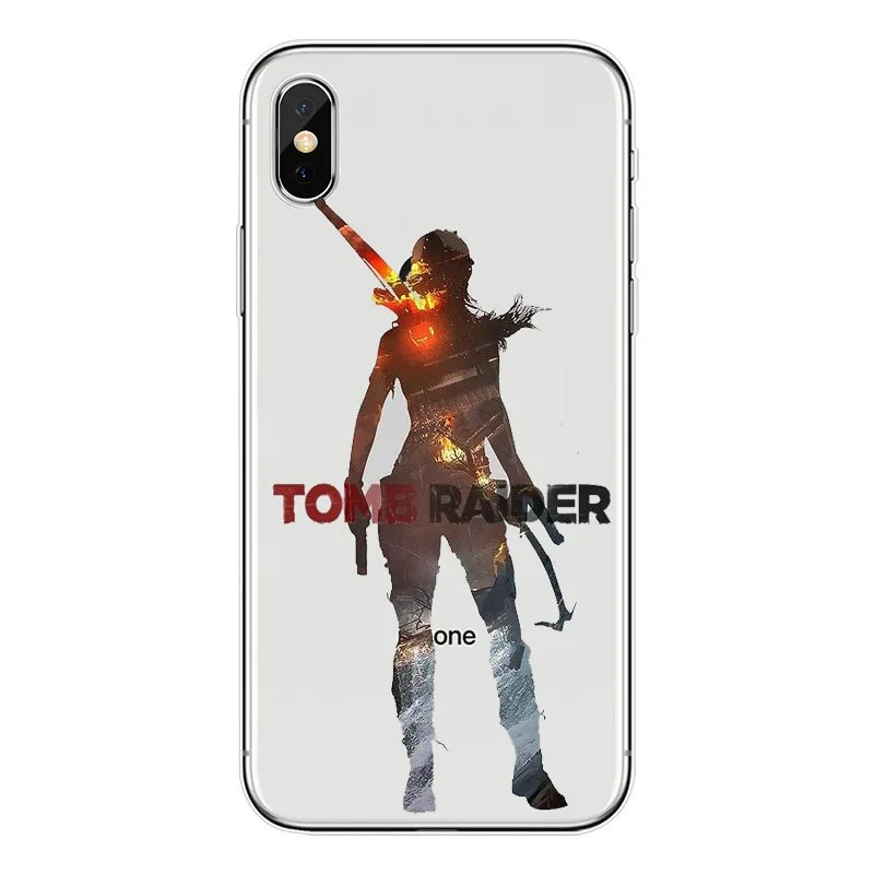 Жесткий чехол Tomb Raider для Apple iPhone X 10 XS 7 6 6s 8 Plus 4 4S 5 5S SE XR Max | Мобильные телефоны и