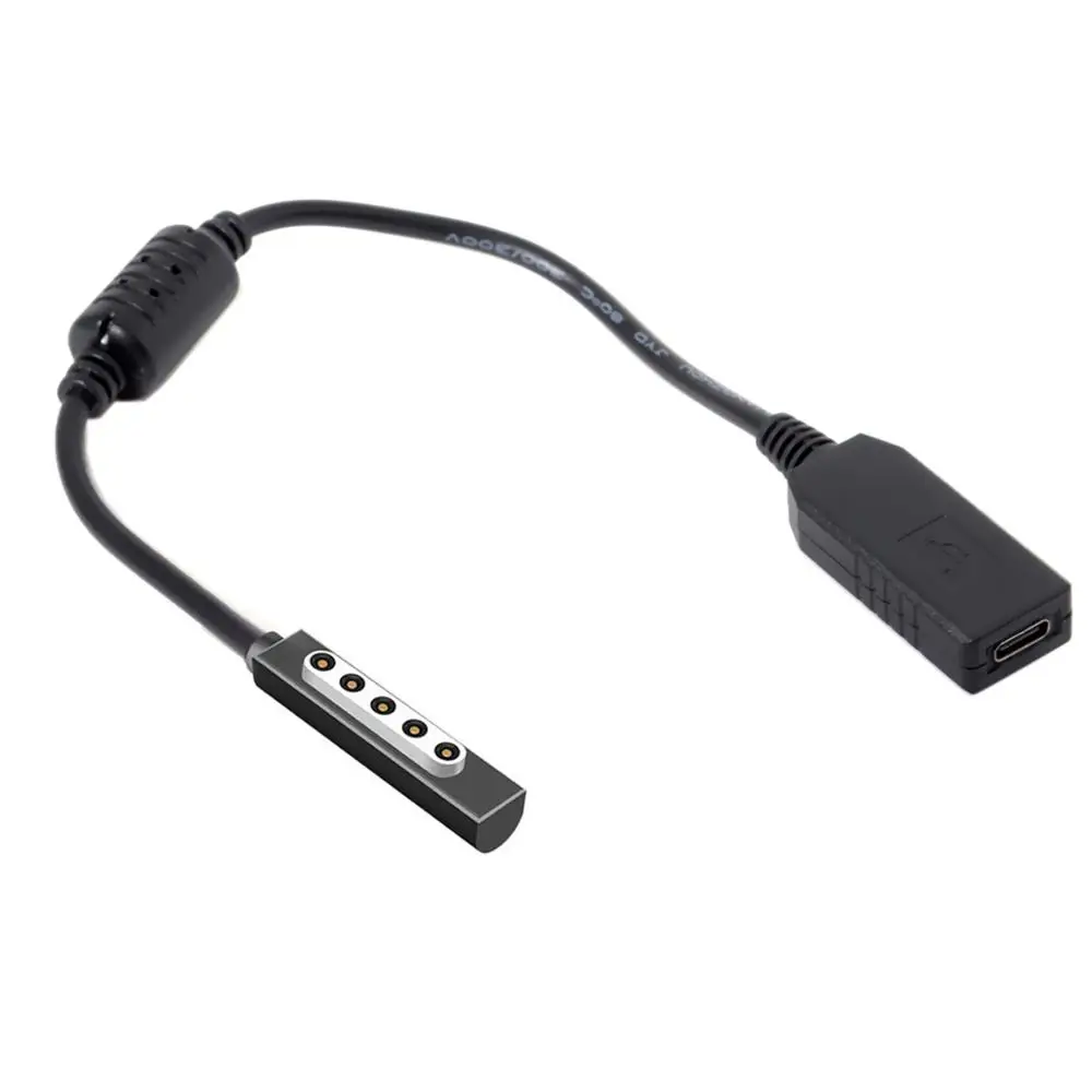 

USB 3,1 Type C USB-C Женский DC 12V к поверхности Pro1 Pro2 кабель-переходник для зарядки