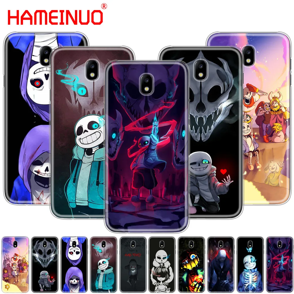 HAMEINUO Undertale Sans чехол для телефона Samsung Galaxy J3 J5 J7 2017 J527 J727 J327 J330 J530 J730 PRO|Бамперы| |