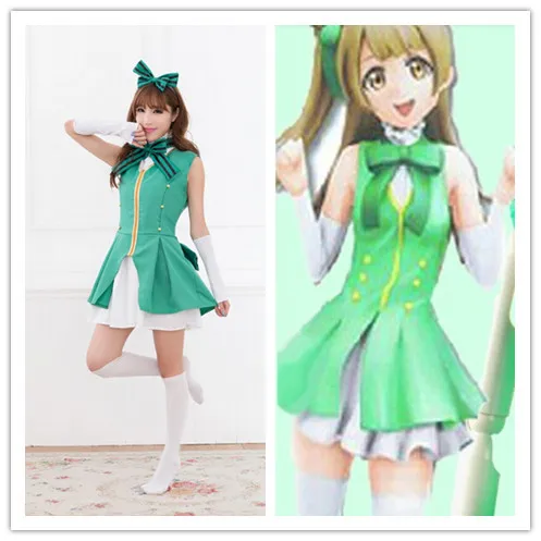Аниме Love Live! Kousaka Honoka/Umi Sonoda/Minami Kotori Косплей сексуальный костюм Live Start dash! Одежда для