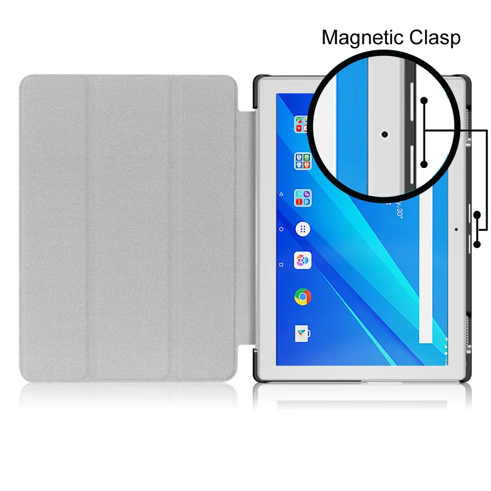 Ультратонкий Магнитный смарт чехол для Lenovo Tab4 TAB 4 10 ТБ X304L X304F X304N|Чехлы планшетов и