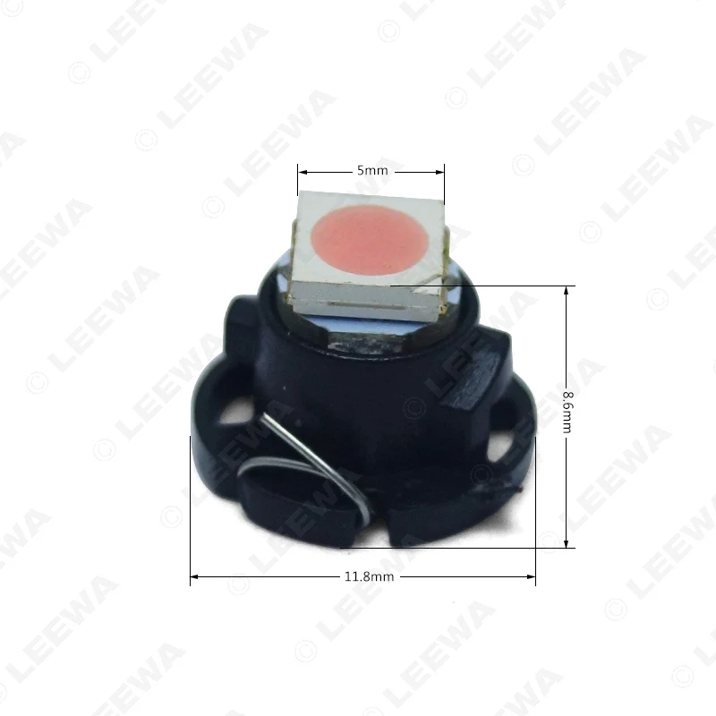 LEEWA 100X автомобильный T4.7 5050 1 SMD Светодиодный Измеритель приборной панели