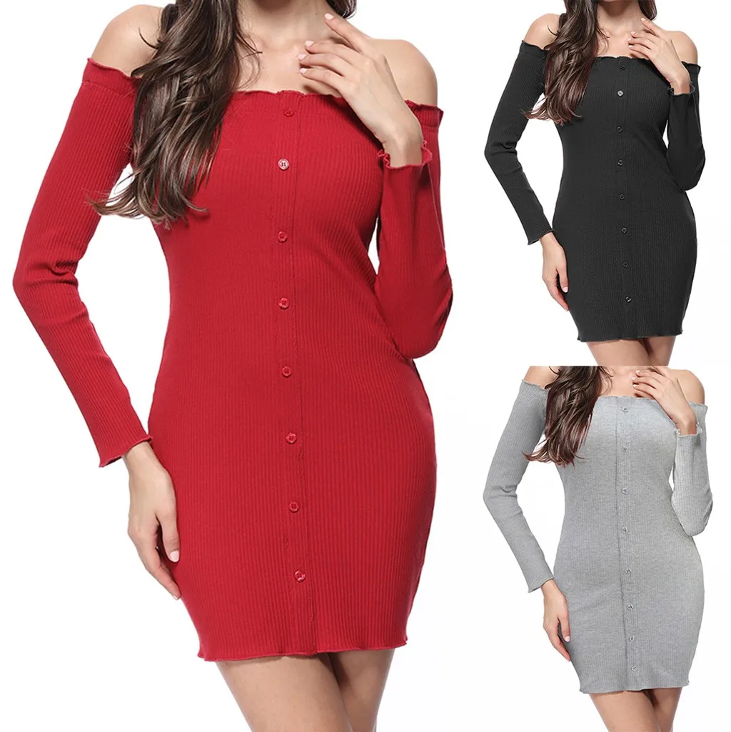 Сексуальное и Клубное однотонное платье на бретельках с вырезом лодочкой Vestido