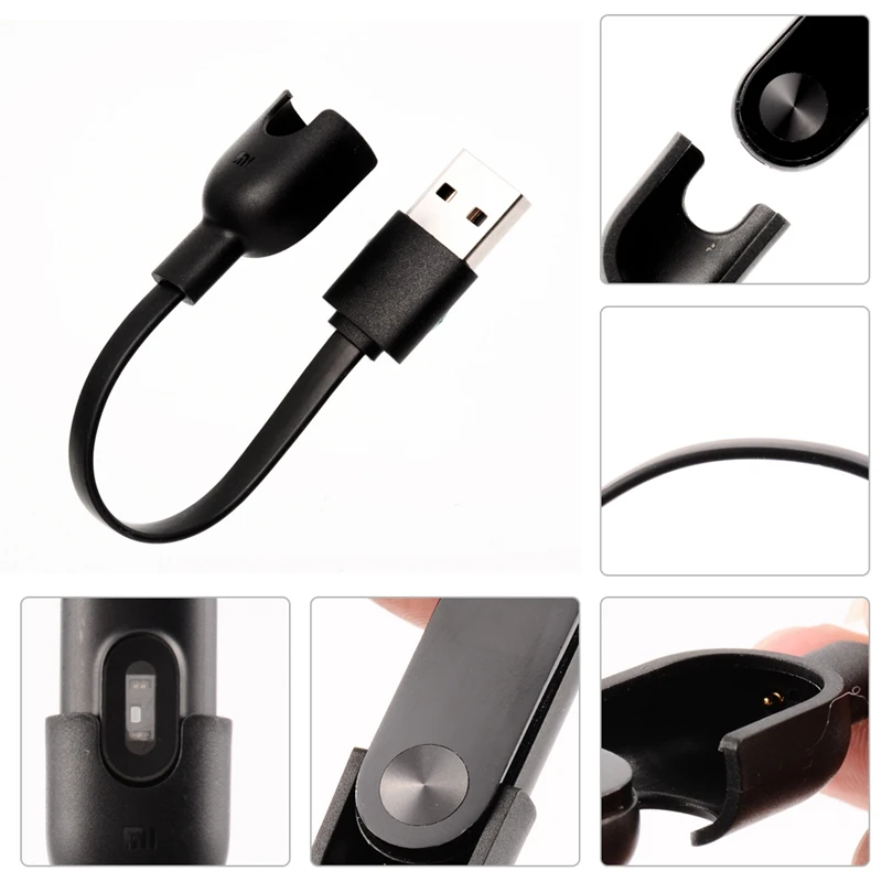 Зарядный кабель для Xiaomi mi Band 2 Замена шнура переходник зарядного устройства легко