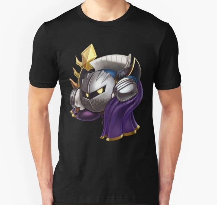 Мужская футболка с коротким рукавом Meta Knight унисекс женская футболка|Мужские
