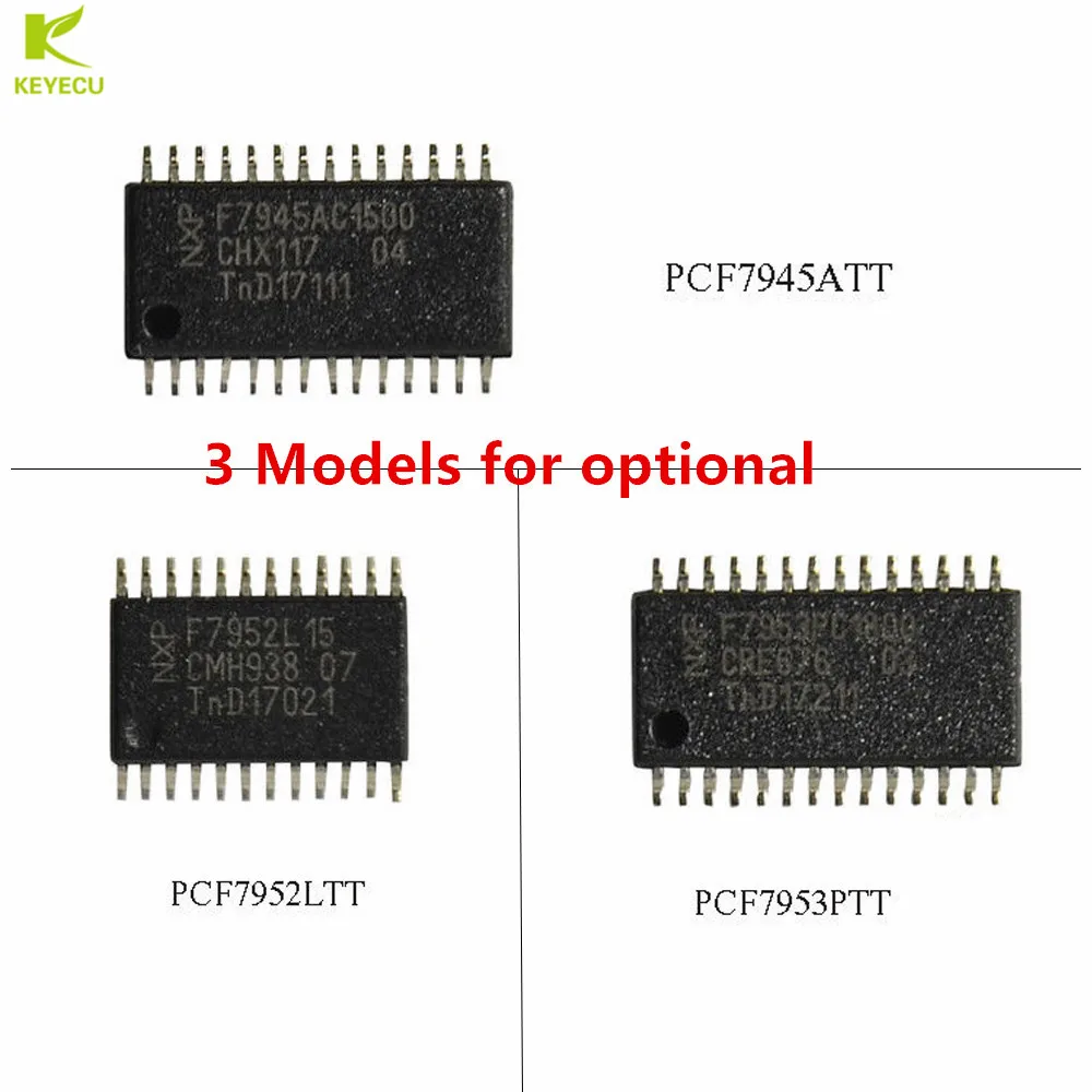 Новые запасные чипы KEYECU для IC модуля 10 шт. (PCF7945ATT/PCF7952LTT/PCF7953PTT на выбор)