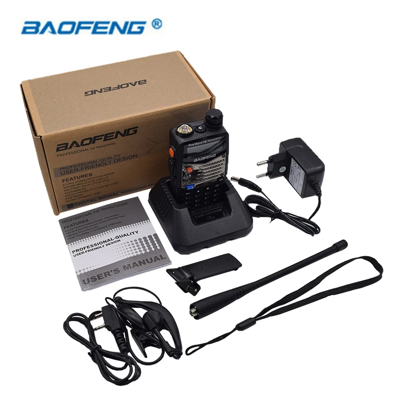 Рация Baofeng UV 5RA Talkie Dual Brand UHF 400 520MHz VHF 136 174 CB Radio 5W 128CH VOX Flashlight Portable FM Transceiver 2 шт.|professional