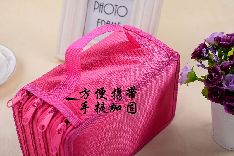 Чехол для карандашей с 72 держателями тканевый чехол большой вместимости