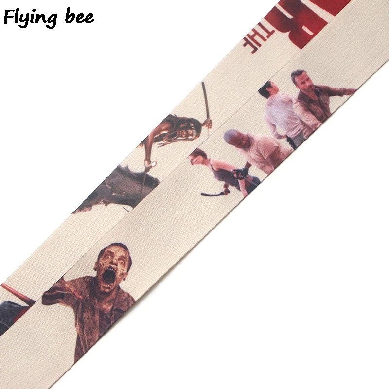 Брелок Flyingbee Ходячие мертвецы милый мультяшный шнурок для телефона модный