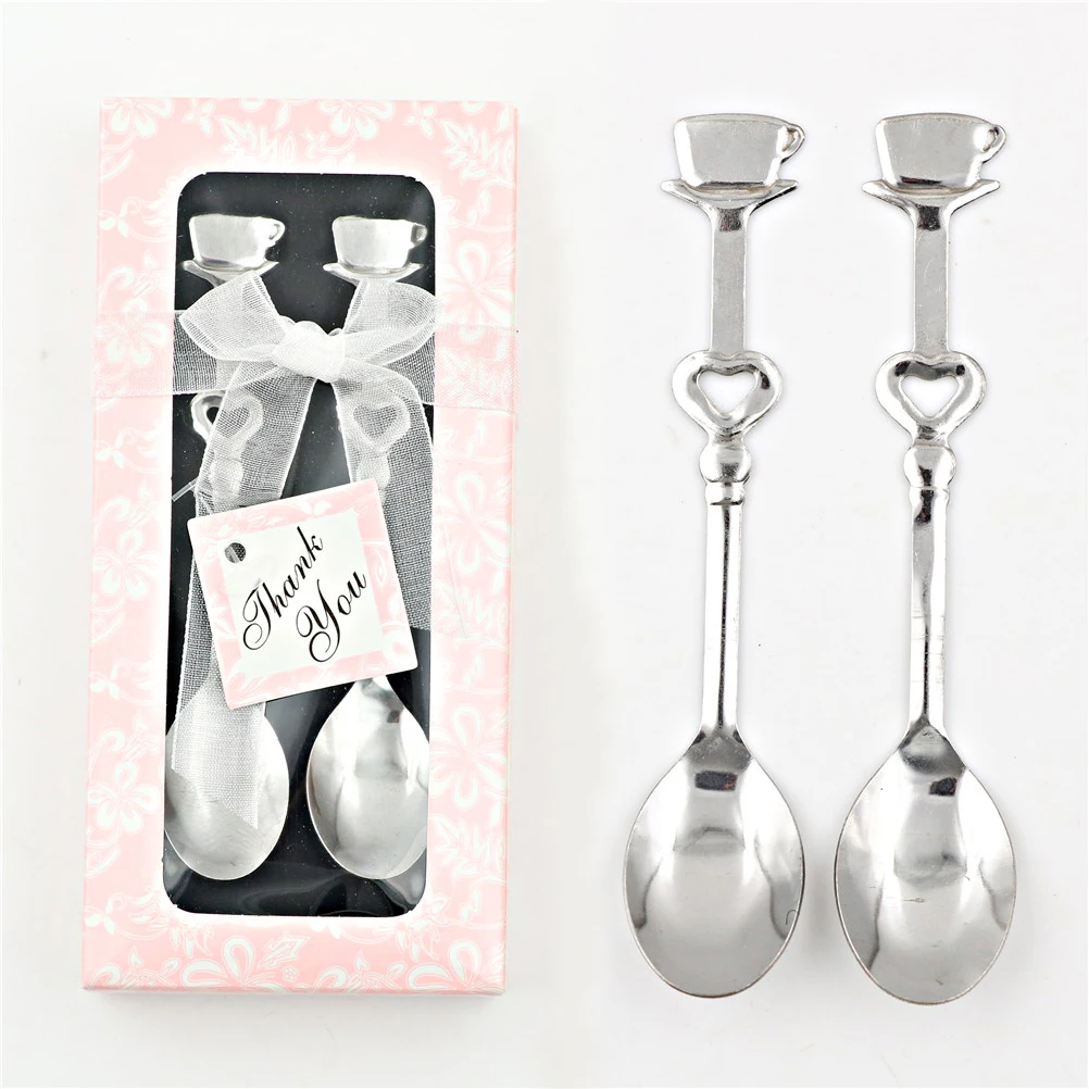 Милая ложка для чая кофе молока 1 пара|Ложки| |