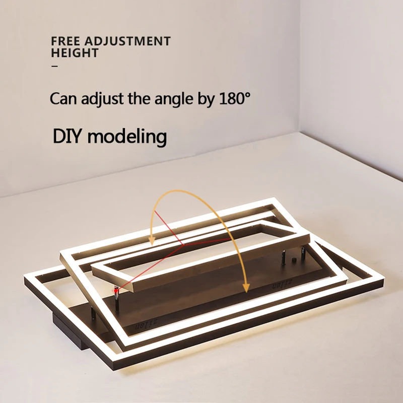 

New design luxurious Postmodern led Chandelier For Living room lights Villa hotel decoration lustres led chandelier lighting