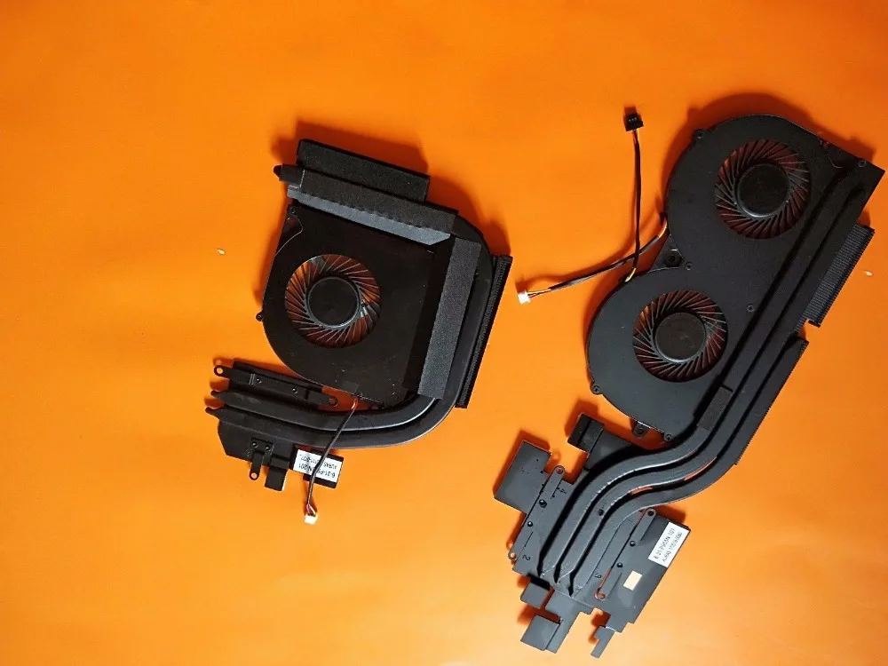 Новинка для clevo P950hp ER HR P955ER cpu fan + GPU heatsink 3 провода|Охлаждающие подставки ноутбуков|