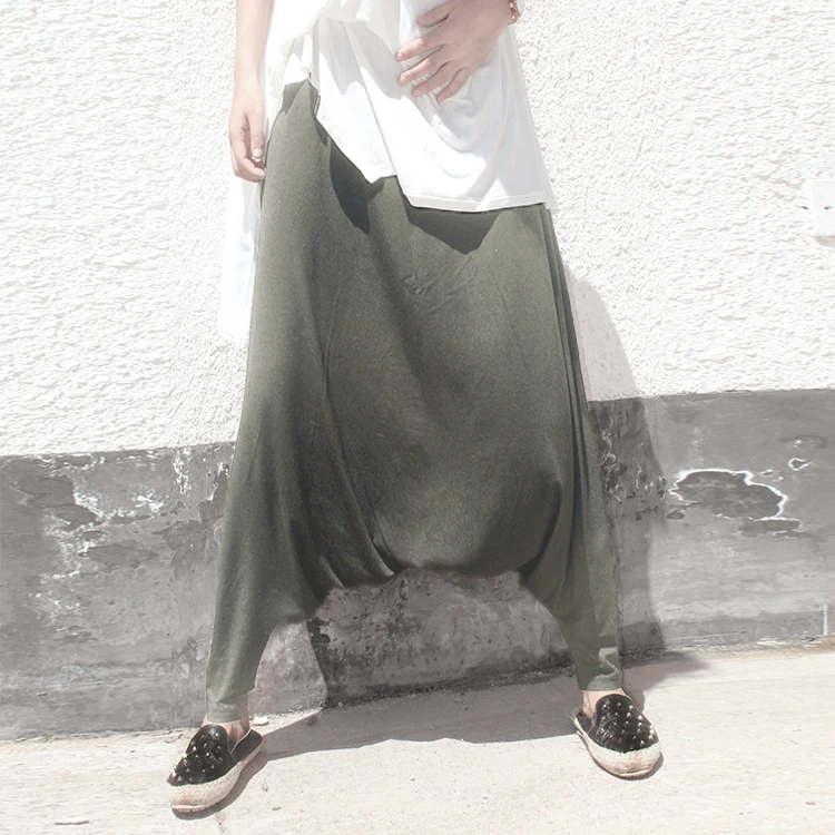 Новые шаровары свободные брюки женские 7PT023 | Женская одежда