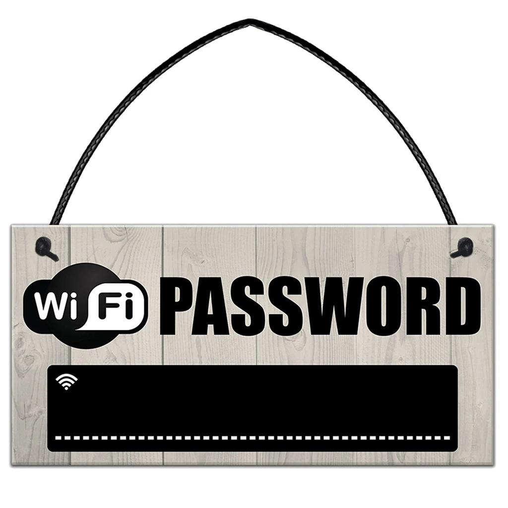 Деревянная Wifi подвесная табличка с паролем доска для дома ресторана | Дом и сад