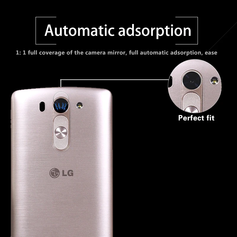 Ультра тонкая задняя Камера объектив из закаленного Стекло пленка для LG G3mini G3 Beat