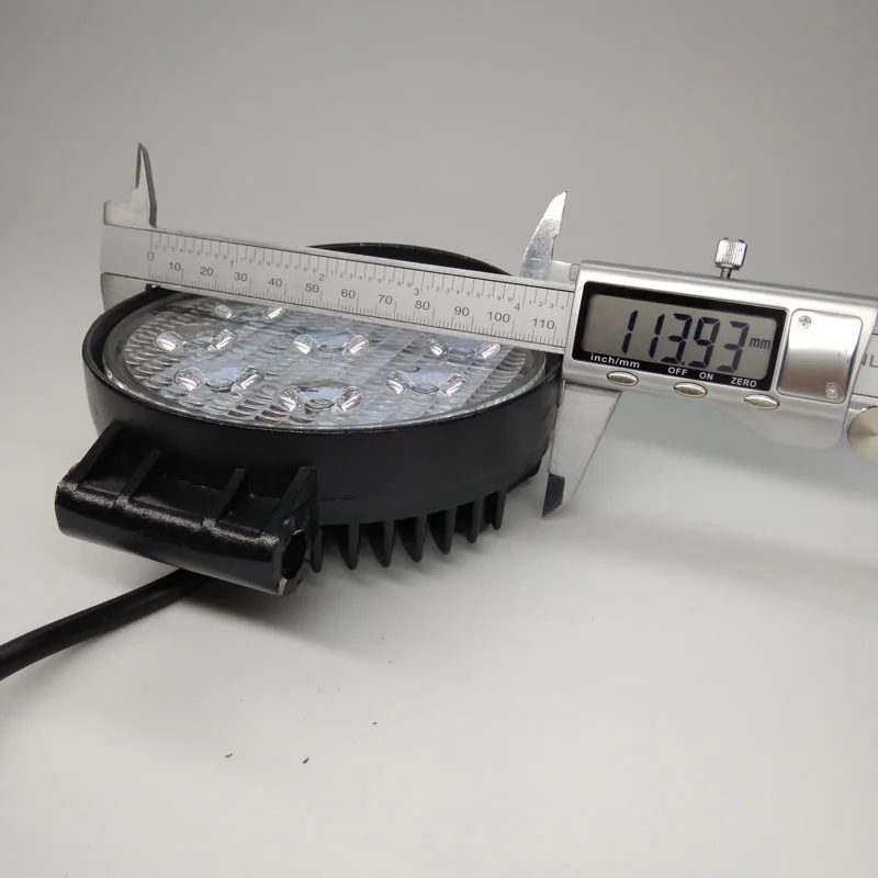2 шт. 4 дюймовый 27 Вт светодиодный Рабочий фонарь для указателей движения