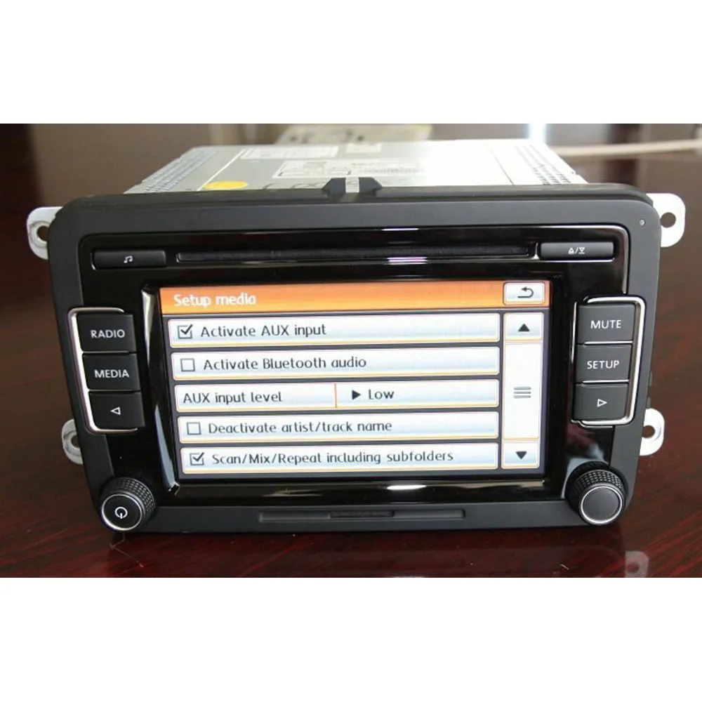 Автомагнитола стерео RCD510 CD-плеер USB AUX SD карта для Volkswagen Golf 5 6 MK5 MK6 CC Tiguan Touran Polo Passat B6 B7