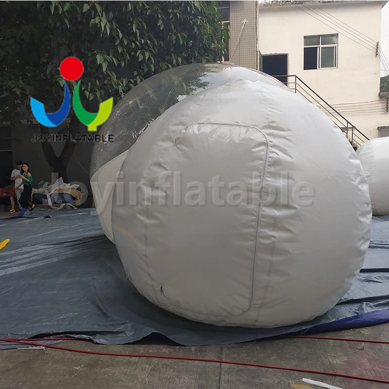 8X4 м Открытый Кемпинг igloo надувной пузырьковый купол палатка с одним воздуходувкой
