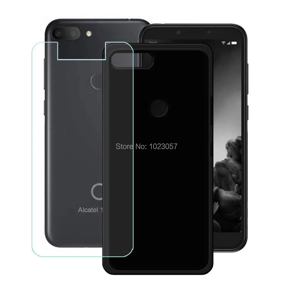 Для Alcatel 1S закаленное стекло Alcatel 1S Чехол полная защита чехол с полным закаленным стеклом для Alcatel 1S 5024D