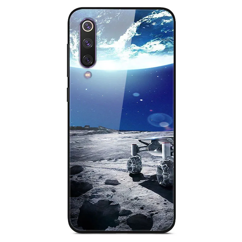 38 Для Xiaomi mi 9 SE mi 9SE чехол mi 9SE модная задняя крышка из закаленного стекла жесткий чехол для телефона s для Xiaomi mi 9 mi 9 чехол mi CC9 9 Lite - Цвет: 38