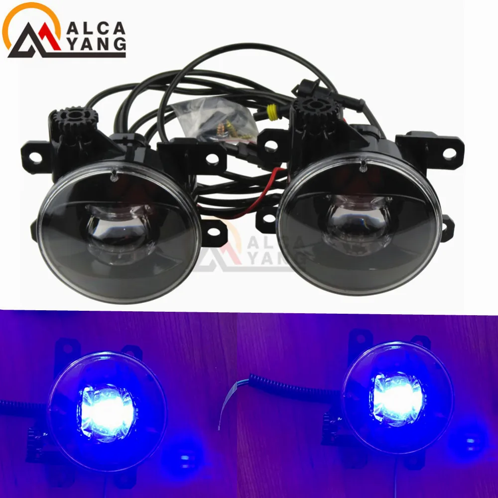 Malcayang светодиодный круглый бампер противотуманные фары Devil Eye для Range Rover land rover freelander 2 2006 DRL Противотуманные фары освещение Стайлинг автомобиля