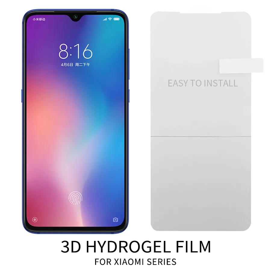 3D Гидрогелевая пленка для Xiaomi Mi 9 9SE SE защитная полное покрытие наклейка |
